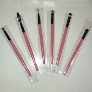 6 piece eye brushes set
